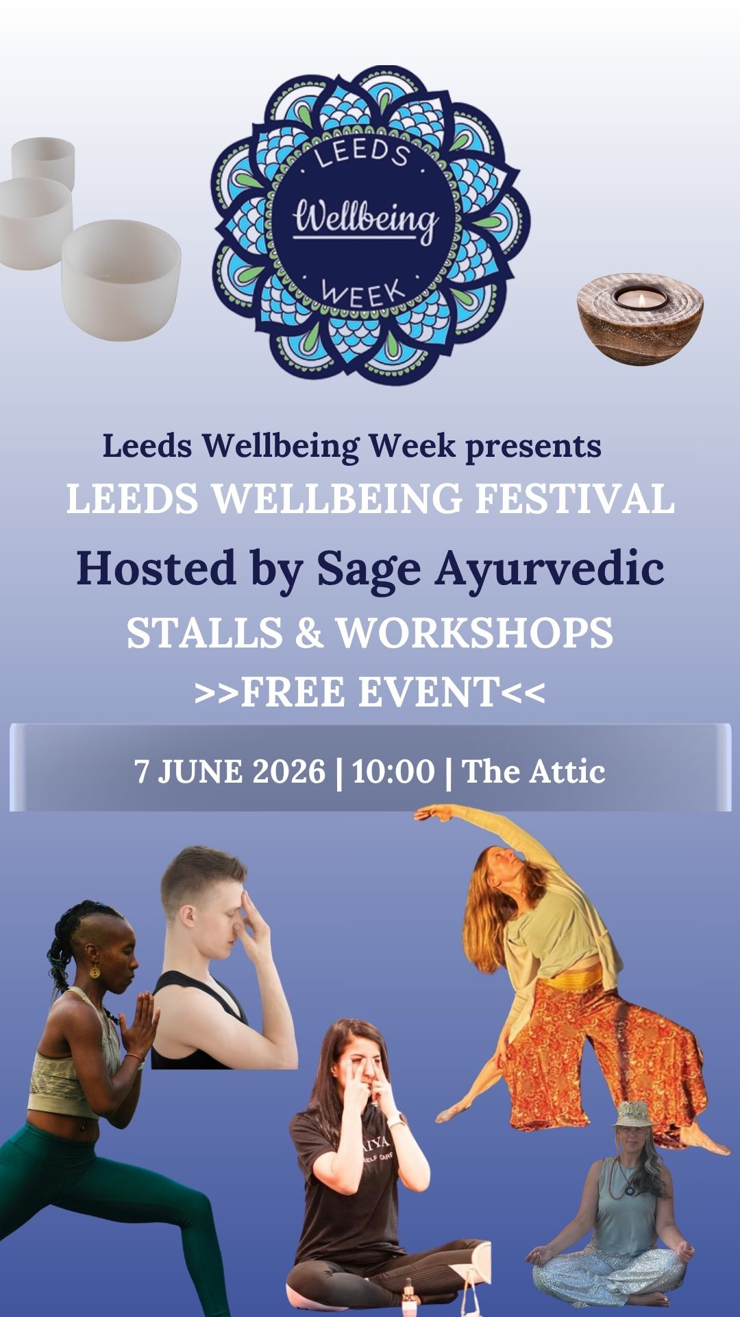 Leeds Wellbeing Week Festival & Wellbeing Market - 10:00 - 17:00 - Wellbeing Week